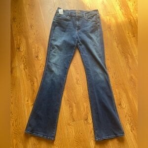 MOTHER Dark Blue Flare Jeans women 27